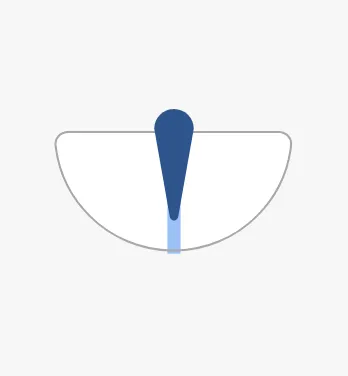 Rudder Indicator with default properties