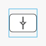 Symbol in the default box