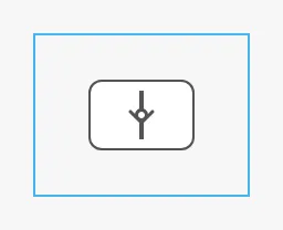 Symbol in a larger box