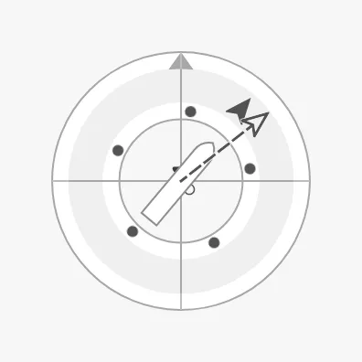 Course as a vector