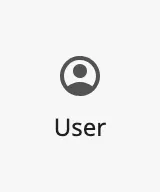User Button with default properties