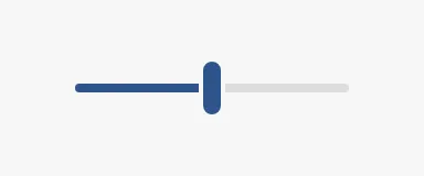 Slider with default properties
