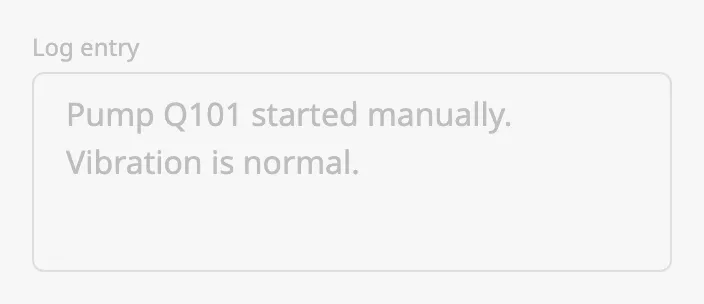 Disabled textarea
