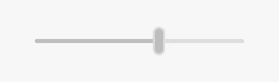 Disabled slider