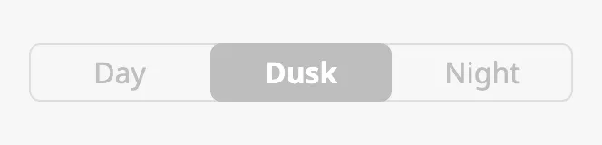 Disabled toggle button