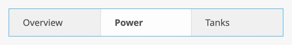 Tabs that fill the width
