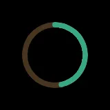 Sequence loading spinner in the night palette
