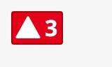A large level-high badge with an icon and the number 3