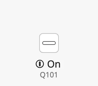 Switch with a tag