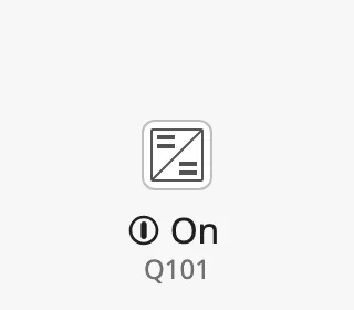 Converter with a tag