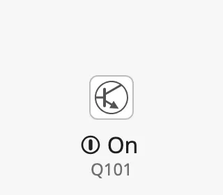 Bipolar Transistor with a tag