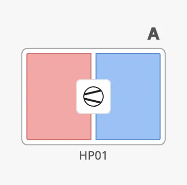 Heat Pump with a tag and a control badge