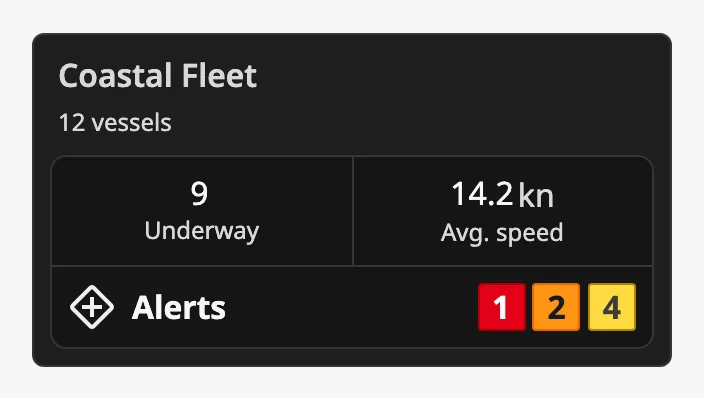 Fleet Button, not selected