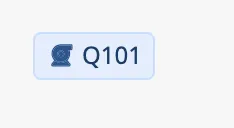 Regular tag with an icon