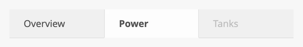 Tab Row with a disabled tab